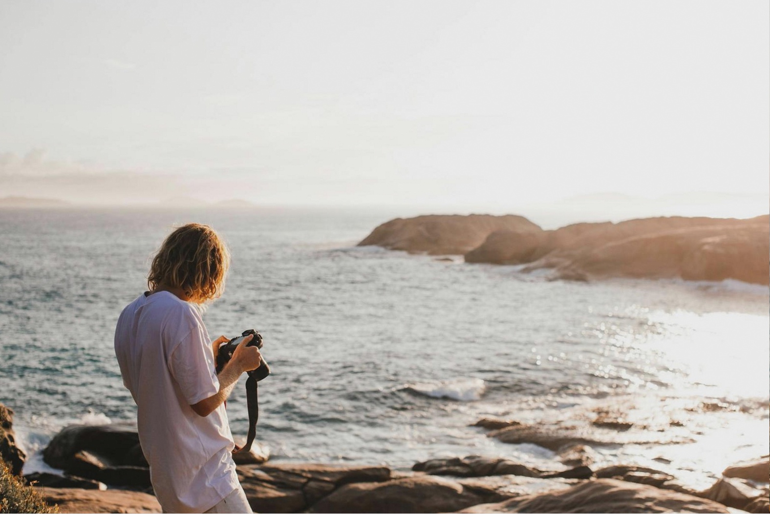 Wedding photography equipment setup